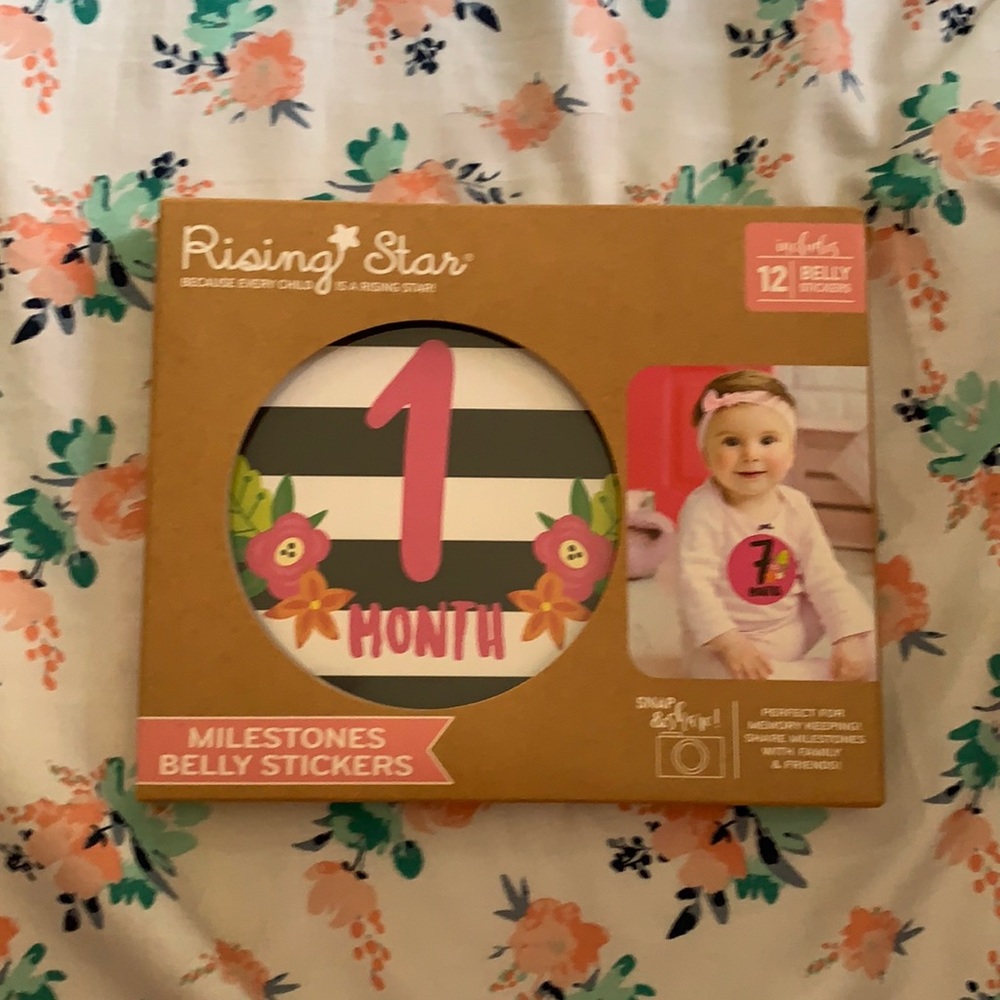 Milestone belly stickers